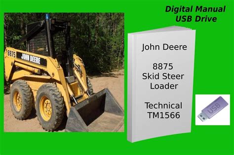 john deere 8875 skid steer for sale|john deere 8875 technical manual.